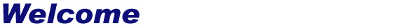 Welcome